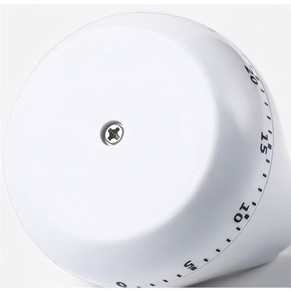 Black and White Decorative Kitchen Timer Lovely - Picture 6 of 9